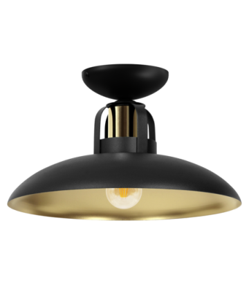 Lampa sufitowa FELIX BLACK/GOLD 1xE27