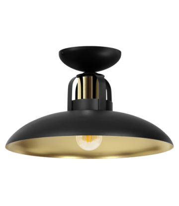 Lampa sufitowa FELIX BLACK/GOLD 1xE27