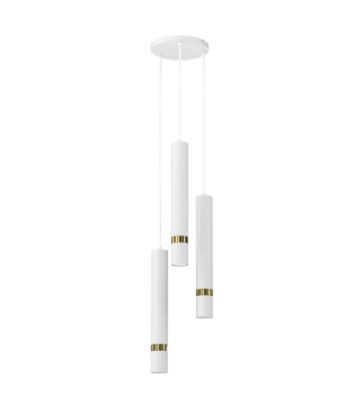 Lampa wisząca JOKER WHITE/GOLD 3xGU10