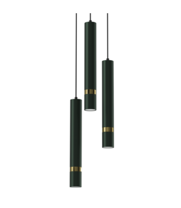 Lampa wisząca JOKER GREEN/GOLD 3xGU10