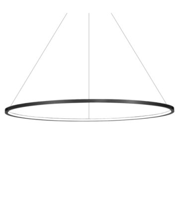 Lampa wisząca Saturno Black 65W LED