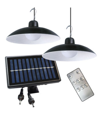 Lampa Solarna Saturn Podwójna