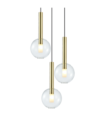 Lampa wisząca NIKO GOLD 3xG9