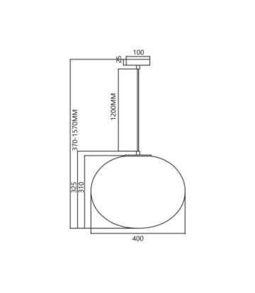 Lampa wisząca CAMPANIA 1xE27