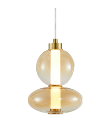 Lampa wisząca DAPHNE AMBER 12W