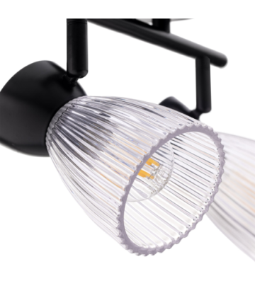 Lampa sufitowa BEST BLACK 2xE14