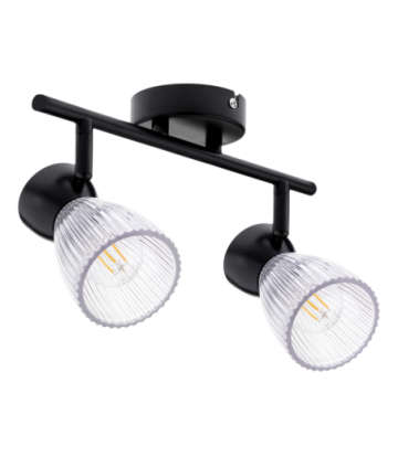 Lampa sufitowa BEST BLACK 2xE14