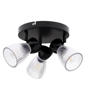 Lampa sufitowa BEST BLACK 3xE14 (round)