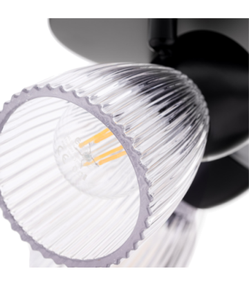 Lampa sufitowa BEST BLACK 3xE14 (round)