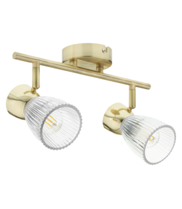 Lampa sufitowa BEST GOLD 2xE14