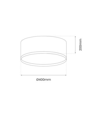 Plafoniera RONDO GREEN 18W LED