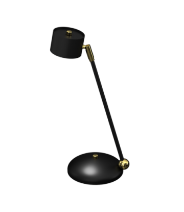 Lampka biurkowa ARENA BLACK/GOLD 1xGX53