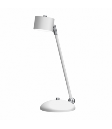 Lampka biurkowa ARENA WHITE/SILVER 1xGX53