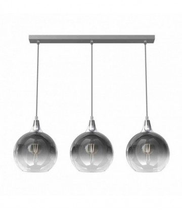 Lampa wisząca MONTE SILVER 3xE27