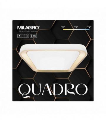 Plafon QUADRO GOLD 66W